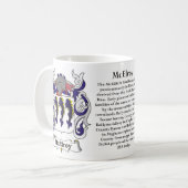 McElroy Family Coat of Arms Mok (Voorkant links)