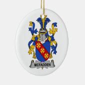McFadden Family Crest Keramisch Ornament (Rechts)