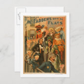 McFadden's rij flats nieuwe editie Theater Briefkaart (Voorkant / Achterkant)
