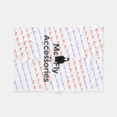 McFly-Accessoires afdrukken Fleece Deken (Voorkant (Horizontaal))