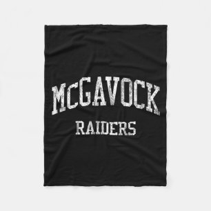 Mcgavock middelbare school Nashville TN vintage sp Fleece Deken