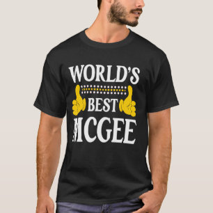 McGee Achternaam Funny Team Familie Achternaam Wer T-shirt