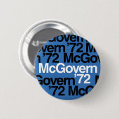 McGovern '72 Campaign Button (Voorkant /achterkant)