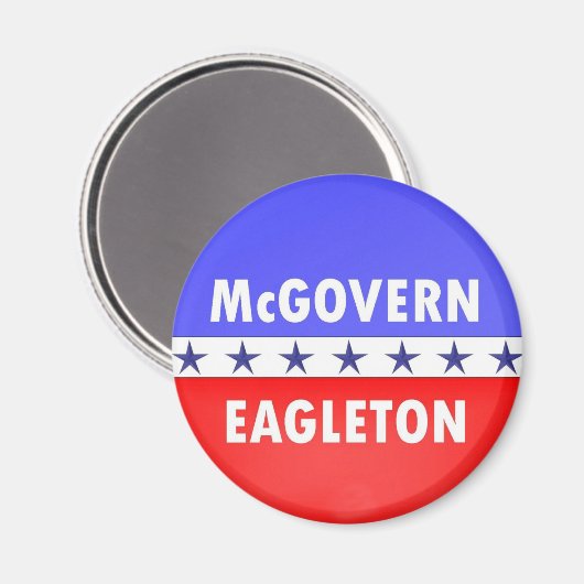 McGovern Eagleton Magneet (Voorkant / Achterkant)