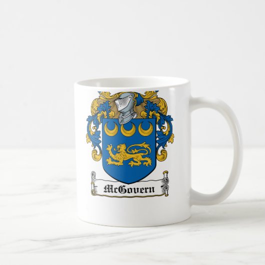 McGovern Family Crest Koffiemok (Rechts)