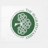 McGrath Family Fleece Blanket Deken (Voorkant (Horizontaal))