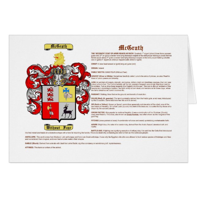 McGrath (signification) (Devant horizontal)