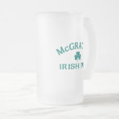 McGrath's Irish Pub Matglas Bierpul (Voorkant rechts)