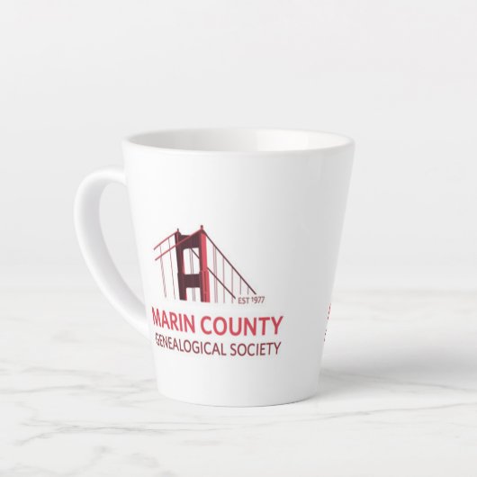 MCGS Logo Latte Mok (Linkerhoek)