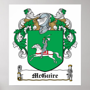 McGuire Family Crest Poster