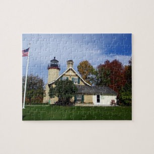 McGulpin Point Lighthouse 2011 puzzle Legpuzzel
