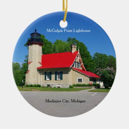 McGulpin Point Lighthouse 2019 ornament (Voorkant)