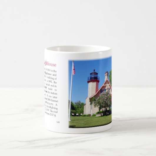 McGulpin Point Lighthouse tasse à café (Centre)