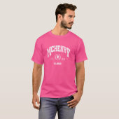 McHenry IL Illinois Throwback T-shirt (Voorkant volledig)