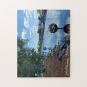 McHenry, Illinois | De Fox River Walkway Legpuzzel (Verticaal)