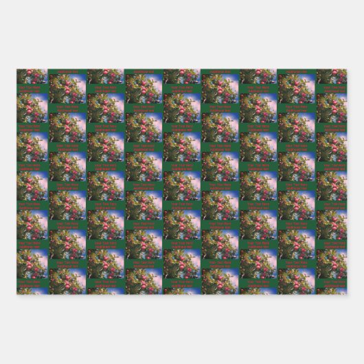 McIntosh appels op boom Natuur gepersonaliseerd Inpakpapier Vel (Voorkant 3)