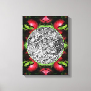 McIntosh Apples Lijst Creëer Uw eigen foto Canvas Afdruk