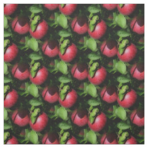 McIntosh Apples op het boompatroon van de Natuur Stof