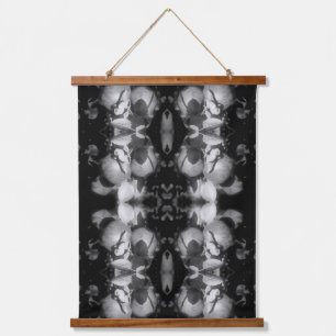 McIntosh Apples Tree zwart-wit Abstract Hangend Wandkleed