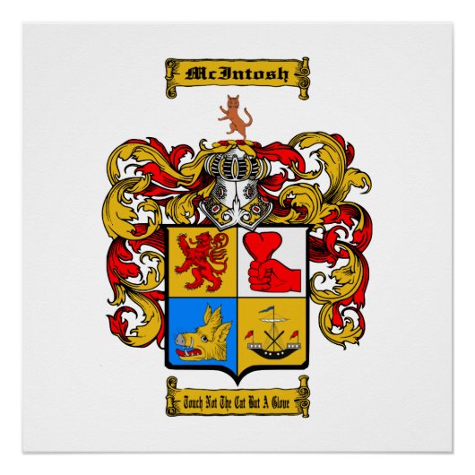 McIntosh (Schots) Perfect Poster (Voorkant)