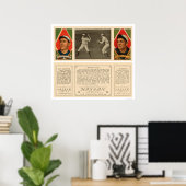 McIntyre at Bat White Sox Baseball 1912 Poster (Thuiskantoor)