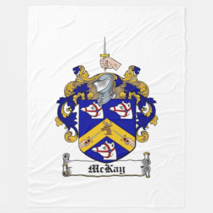 McKay Family Crest, wapenschild Fleece Deken