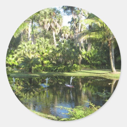 McKee Botanical Garden Sticker (Voorkant)