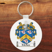 McKee Family Crest Sleutelhanger (Voorkant)