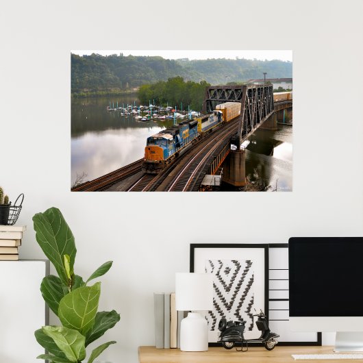 McKeesport Crossing Poster (Thuiskantoor)