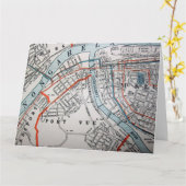 McKeesport, PA Carte Vintage (Fleur jaune)