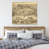 McKeesport Pennsylvania Canvas Afdruk (Insitu (Slaapkamer))