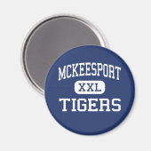 McKeesport - Tijgers - Regio - McKeesport Magneet (Voorkant / Achterkant)