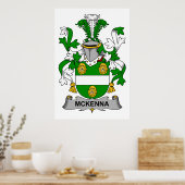 McKenna Family Crest Poster (Keuken)