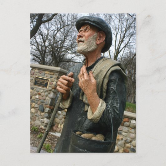 McKennan Park Sioux Herfsten SD-kaart Briefkaart (Voorkant)