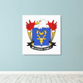 McKenzie Family Crest Canvas Afdruk (Insitu (Houten vloer))