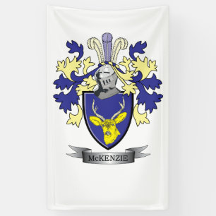 McKenzie Family Crest Coat of Arms Spandoek