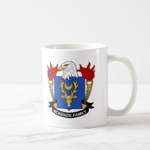 McKenzie Family Crest Koffiemok