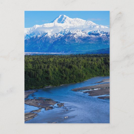 McKinley Alaska Briefkaart (Voorkant)