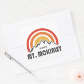 McKinley Alaska Vierkante Sticker (Envelop)