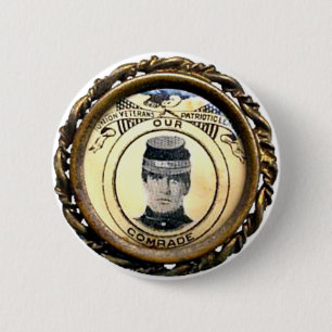 McKinley Civil War Badge - Button