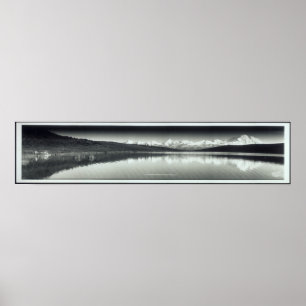 McKinley Park & Alaska Range Yard Long Photo Poster