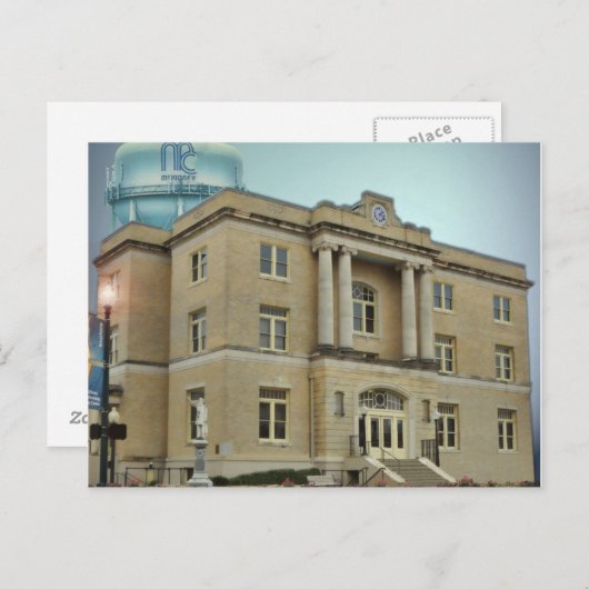 McKinney Courthouse Briefkaart (Voorkant / Achterkant)