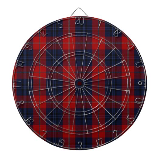 McKnight Clan Tartan Dartbord (Voorkant)