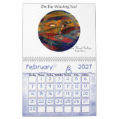 MClairArt, Sun drôle fait face au calendrier 2012 (Feb 2027)