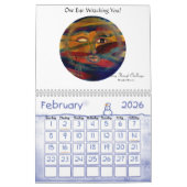 MClairArt's, Funny Sun Faces 2012-agenda Kalender (Feb 2026)