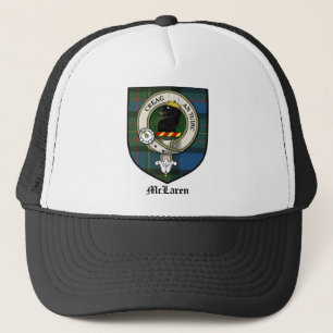 McLaren Clan Crest Badge Tartan Trucker Pet
