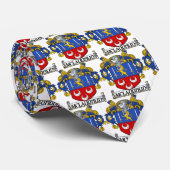 McLaughlin Coat of Arms Stropdas (Opgerold)