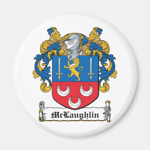 McLaughlin Family Crest Magneet