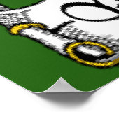 McLean Coat of Arms Irish Flag Print (Hoek)