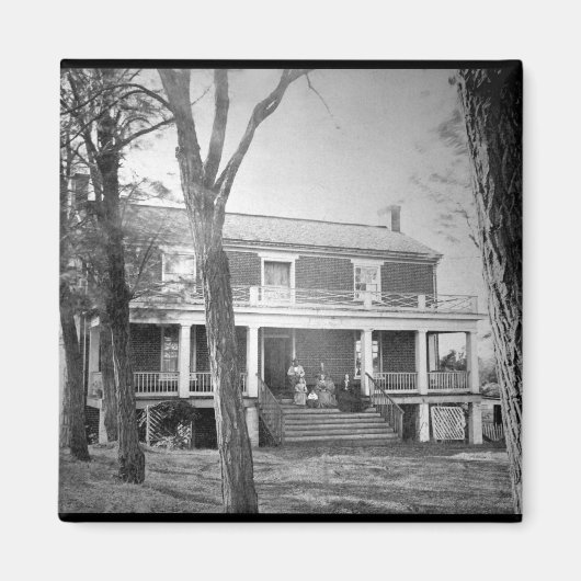 McLean's House, Appomattox Court-House. Virginia, Magneet (Voorkant)